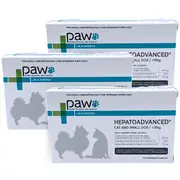 PAW by Blackmores Hepatoadvanced Cat & Small Dog 3 pack (180 tabs) (60 tablets)