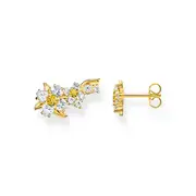 Buy Lovely Daisy Ear Climbers in Gold by Thomas Sabo online - THOMAS SABO Australia