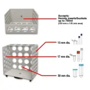 Benchmark Z326-BKR BucketBuddy Magnetic Basket and Tube Rack for Centrifuges