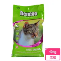 在飛比找momo購物網優惠-【Benevo 倍樂福】英國素食認證低敏成貓飼料10kg(貓