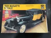 Testor 1931 Bugatti royale 1/24 scale, unassembled kit