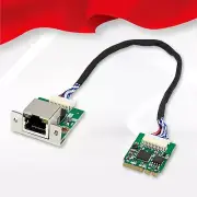 M.2 A+E 2.5GbE 2.5G/1G/100M NGFF 2230 Intel I226-V Ethernet NIC Card Multi-Gig