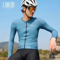 在飛比找蝦皮商城精選優惠-LAMEDA蘭帕達新款騎行服男款套裝夏季長袖自行腳踏車公路山