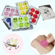 Mosquito Repellent Stickers Patches Smiling Face Drive Midge Citronella Oil Mosq