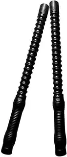 2PCS Battle Ropes, Thickened Double-Layer Spring Exercise Rope with Anti-Slip Handle, for HIIT Workouts, Cardio Training, Fitness