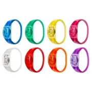 2 - 96 Sound Activated LED Bracelet Light Up Flashing Voice Control Music Bangle