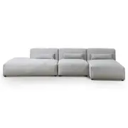 Yachin Left Chaise Sofa - Sterling Sand