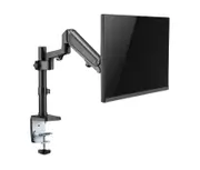 Brateck Single Monitor Heavy-Duty Aluminum Gas Spring Arm 17" - 35"
