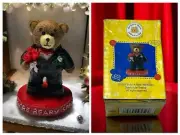 Build a Bear figurine You’re Beary Special Gentlemen Knickknack shelf Sitter Pic