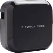 Brother Ptouch Cube PT-P710BT Label Maker, Bluetooth/PC Connectable, Print Up...