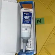 TOOLERA Tile GROUT Kit Grout- BEIGE paste, Spatula, Saw Scraper, Sandpaper
