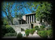 Frank Lloyd Wright, Storer House, California concrete block home, PRINTED PLANS