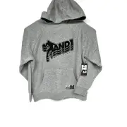 Vintage And1 Hoodie Size XL Embroidered Basketball Y2K 2000s Hip Hop Gray