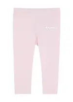 Balmain Kids Logo Stretch-cotton Leggings (12-36 Months) - Pink - 24 Months (24 Months) 24 MONTHS (24 months)