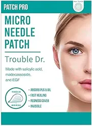 PATCH PRO MICRO NEEDLE PATCH Trouble Dr. 9 pcs., microdart acne pimple patch, absorbing hydrocolloid with microneedle for pimple dots, acne treatment, invisible acne spot patches, all skin types