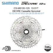 Shimano Deore CS M6100 12-speed Cassette 10-51T Micro Spline HYPERGLIDE+ MTB