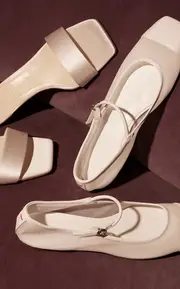 [Aeyde] Uma Mesh Mary Jane Flats