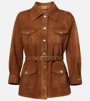 [Prada] Prada Suede overshirt AU 4 brown