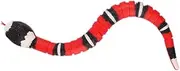 AIMALL Pet Cat Toy Smart Sensing Snake Toys Cats USB Charging Electron Interactive Toy with LED Eyes & Swallowing Tongue