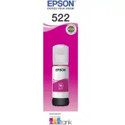 NEW Epson 522 Magenta Ink Bottle Cartridge Refill EcoTank Genuine Original