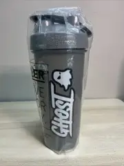 Ghost Lifestyle Blender Bottle Classic 28 oz Shaker Cup NEW Gray