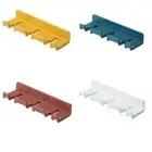 Toothbrush Wall Mount Holder Self-Adhesive Loofah Organizer Hanger Hooks Rack