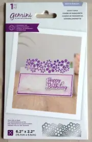 Crafters Companion Edgeables Daisy Chain Papercraft Die Free Ship