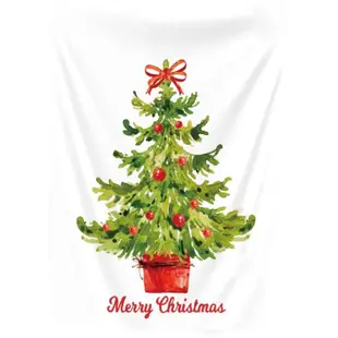 聖誕掛佈 聖誕樹掛佈 聖誕節氛圍感遮擋氛圍感臥室出租屋改造新款掛毯聖誕樹掛佈背景佈 HTG5