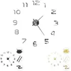 3D Wall Clock Office Analog Decorative Alarm Clock Modern Design XXL vidaXL