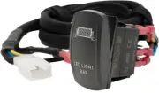 Open Trail LED Light Bar Dash Switch with EZ Harness