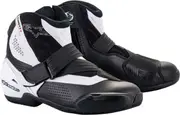 Alpinestars SMX-1 R V2 Vented, short boots perforated , color: Black/White , size: 47 EU