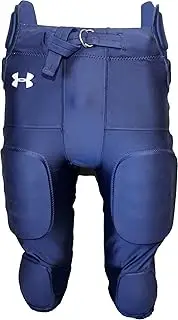 [Under Armour] Boys Integrated Football Pants (Navy, Youth Small)