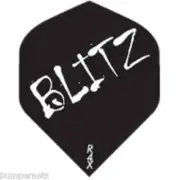 New Ruthless R4X Blitz Standard Darts Flights 3 Sets of 3 Flights Tips Shafts