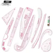 French Curve Metric Ruler Set Sewing Measure Dressmaking Ruler Tailor Template