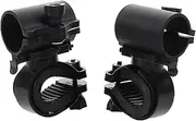 2pcs Bike Light Clip Car Flashlight Car Seat Flashlight Holder Flashlight Mount Flashlight Clamp Bicycle Accessories Bike Light Mount Bike Lighting Parts Accessories
