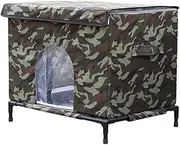LeeQinersw Outdoor Cat House Cat Condo Hideaway Pet Supplies Versatile Cube Cat Shelter