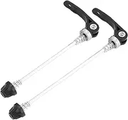 Ultralight Alloy Quick Release Skewer Set Made of Iron & Aluminium Alloy for 26 inch Bike Wheels, Sturdy and Durable Replacement Parts Accessory with no Tool Needed for Training