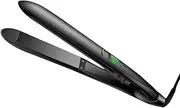 2 in 1 Hair Straightener & Curling Iron, Ceramic Tourmaline Ionic Flat Iron, Dual Voltage Instant Heat Up Curling Wand Professional Styling Tools for All Hairstyles,Black