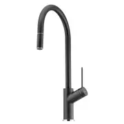 Oliveri Vilo Pull Out Sink Mixer Tap Santorini Black
