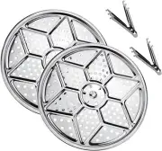 Pressure Canner Cooker Canning Rack Compatible With Presto 01781 23 Quart 2 Pack