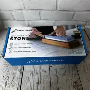 Sharp Pebble Sharpening Stones Premium Knife 2 Side Grit 1000/6000 Waterstone