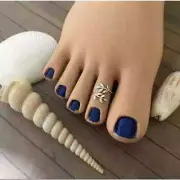 Leaf Wrap Around Sterling Silver Toe Ring Boho