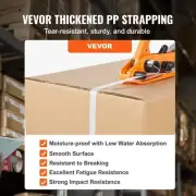 Heavy-Duty Pallet Banding Kit with Tensioner & Sealer, 1000m Strapping & Seals
