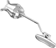 PartyKindom Trumpet Trombone Marching Lyre Music Clip Holder Lightweight Clamp Sheet Music Stand for Trumpeter Accessory for Musicians Practical Design Silver