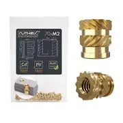 M2 Threaded Inserts - 70 Pieces RX-M2x4 M2x4 (70pcs) Metric Threaded Insert