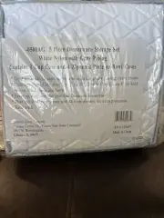 5 Piece Dinnerware China Storage Set From Crate And Barrel Cup Plate Bowl Nylon