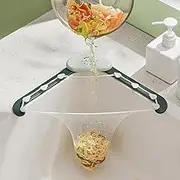 Triangle Sink Strainer,Holder Filter with 200PCS Sink Strainer Bag, Kitchen Sink Strainer Sink Fine Net Hanging Mesh Bag, Filter Fine Corner for Kitchen Food Waste Leftover Garbage,Gray/3345 (Color :