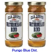 Old South Pickled Sweet Watermelon Rind 10 Ounce Pack of 2
