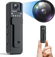 1080P HD Body Worn Camera, Wearable Body Camera with Night Vision Loop Recording