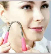 5pcs Epilator Stick Face care Facial Hair Remover Spring Threading Tool Removal